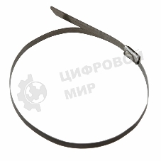 Хомут-стяжка стальная Rexant 100x4,6 мм, упаковка 10 шт.