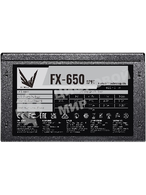 Блок питания Aerocool/Formula FX-650, 650Вт 120мм, черный (аналог Aerocool ECO-650W)