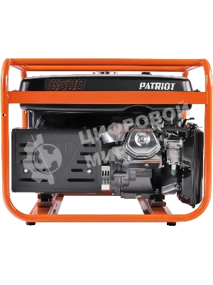 Электрогенератор бензиновый Patriot GRS 6500, 5.5 кВт, 75 дБ, 70 кг