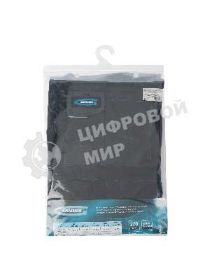 Полукомбинезон профессиональный рабочий Gross 90444 размер XL