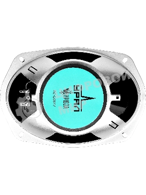 Колонки автомобильные Ural Бирюза АС-Б6947, 200Вт, 93дБ, 4Ом, 15x23см, (6x9дюйм), 2шт, коаксиальные, четырехполосные