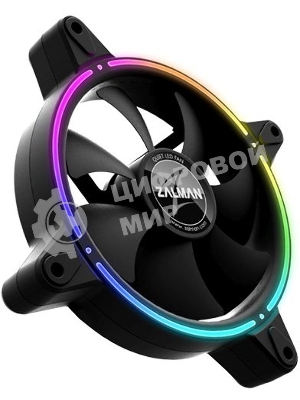 Вентилятор для корпуса Zalman ZM-RFD120A черный, 120 мм, 1500 об/мин, 25.6 дБ, 3 pin