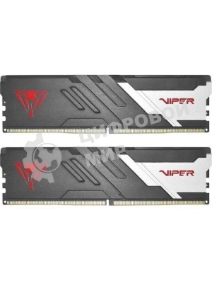 Оперативная память Patriot Viper Venom, DDR5, 32GB (2x16GB), 5600MHz, CL36, DIMM, с радиатором, черный