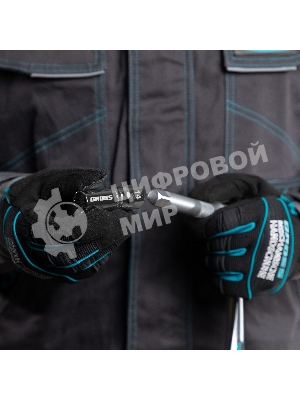 Головка торцевая свечная Gross магнитная,12-гранная, 14 мм, под квадрат 1/2