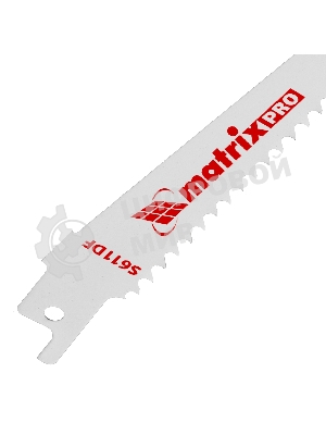 Полотна универсальные Matrix для сабельной пилы S611DF 125/4,3 мм, Bimetal, 2 шт., PRO