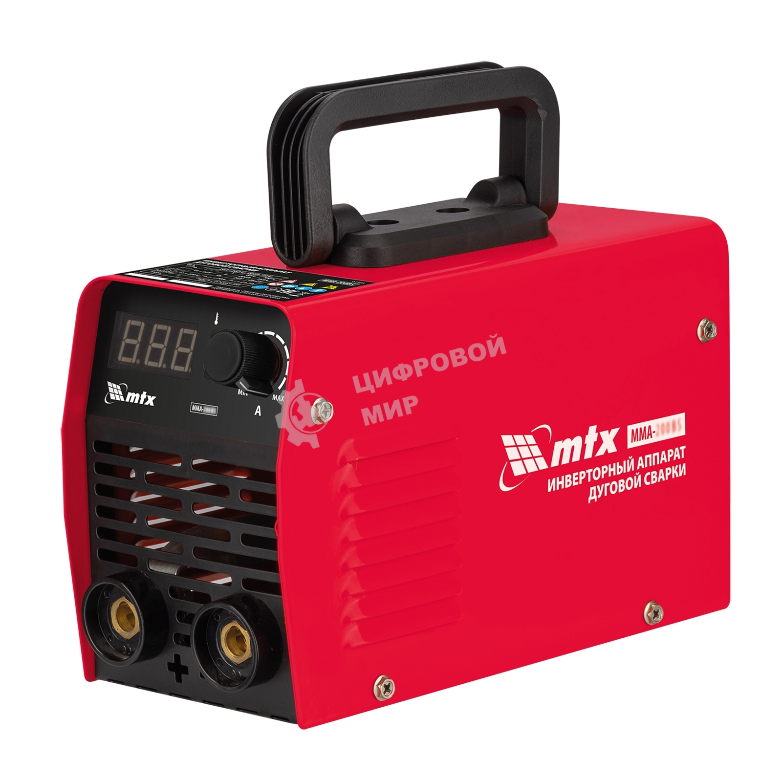 Инверторный аппарат дуговой сварки MTX MMA-200BS, 200 А, ПВ 60%