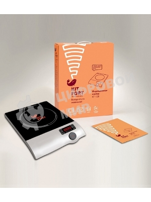 Плита электрическая Kitfort КТ-108 черный (настольная)