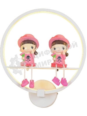 Бра Hiper декоративное Девочки LED 19Вт белое H061-1