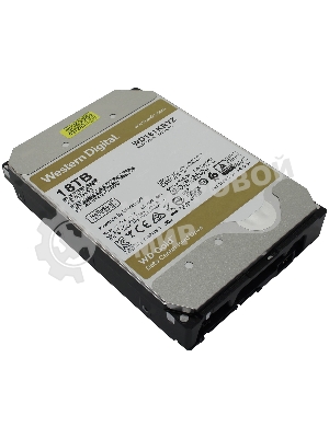 Жесткий диск Western Digital SATA 18Tb 7200RPM 6Gb/S 512MB GOLD WD181KRYZ