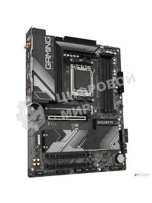 Материнская плата Gigabyte B650 GAMING X AX V2, AM5, AMD B650, 4xDDR5, 4xSATA, 3xM.2, 1xPCI-E 4.0 x16, 2xPCI-E 3.0 x1, 1xUSB-A 3.2 Gen 2, 3xUSB-A 3.2 Gen 1, 1xUSB-C 3.2 Gen 2, 1x 2.5Gb LAN, 3x3.5 мм, 7.1, ATX