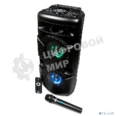Акустические колонки Dialog Oscar AO-20 1.0, 30W RMS, беспроводной микрофон, BT+FM+USB+SD+LED