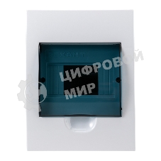 Бокс пластиковый Rexant ЩРВ-П-6 IP41 белый