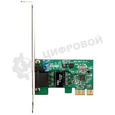 Сетевая карта D-Link DGE-560T Сетевой PCI Express адаптер с 1 портом 10/100/1000Base-T