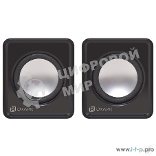 Акустическая система Oklick OK-331 2.0 черный 6Вт