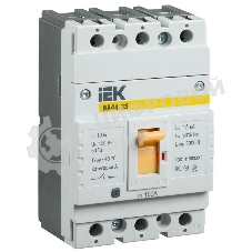 Выключатель автоматический IEK SVA4410-3-0100 ВА44 33 3Р 100A 15кА