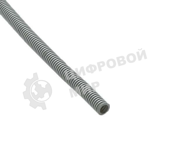 Труба гофрированная ПВХ d16 мм с зондом сер. (50 м) Рувинил 11601(50)