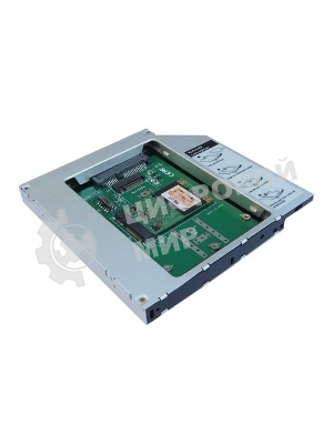 Сменный бокс для HDD/SSD AgeStar SMNF2S SATA металл серебристый 2.5