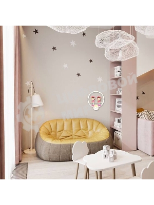 Бра Hiper декоративное Девочки LED 19Вт белое H061-1