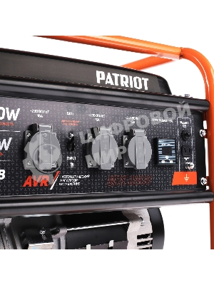 Электрогенератор бензиновый Patriot GRS 6500, 5.5 кВт, 75 дБ, 70 кг