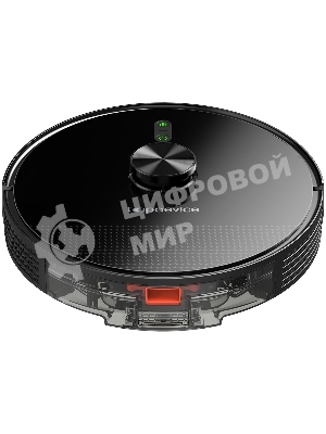 Робот-пылесос TopDevice TDSRC003_BK черный, 40 Вт, 2600 мА·ч Li-Ion, уборка влажная/сухая, пылесборник контейнер 0.4 л