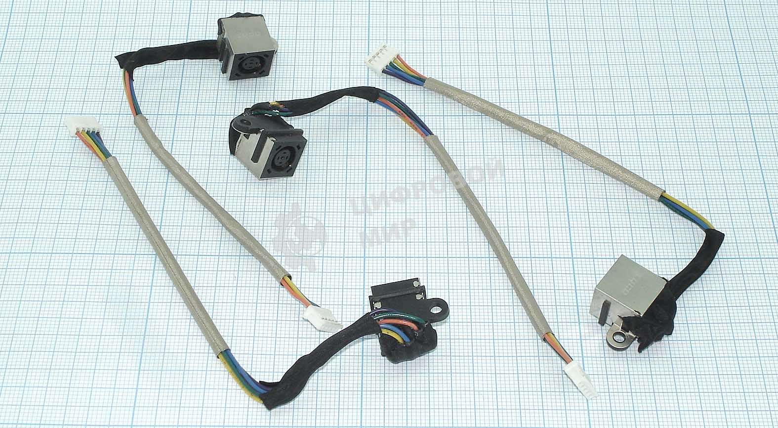 Разъем для ноутбука HY-DE023 Dell Studio XPS 1340 с кабелем