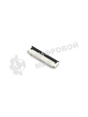 Разъем FPC Flip-Lock 0510-32RLGF 32 pin высота 1мм шаг 0,5мм