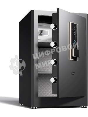 Сейф Deli ET596 600x380x360мм электронный/ключевой/биометрический трейзер