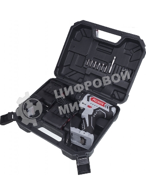 Дрель-шуруповерт Ресанта ДА-18-2ЛК-У, 18 В, 2 Ач, 50 Нм, щеточный