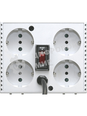 Стабилизатор напряжения Powercom TCA-1200 600Вт 1200ВА белый