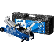 Домкрат Зубр 43056-2-Kгидравлический подкатной t35 2т 85-330мм в кейсе профессионал