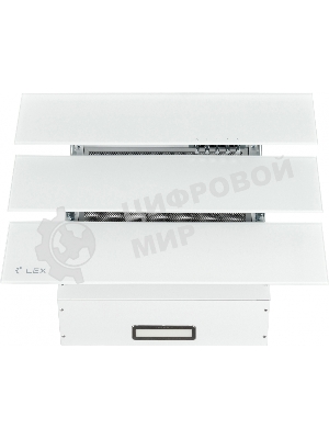 Вытяжка каминная LEX Rio G 600 белая, 60 см, 700 куб. м/ч, 44 дБ