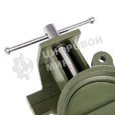 Тиски слесарные Сибртех 125 мм, стальные, поворотные