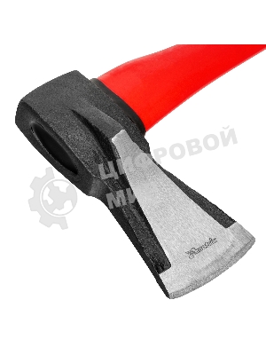 Топор-колун Matrix с клиновидным полотном 2500 г, фибергласовое обрезиненное топорище 880 мм