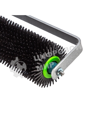 Валик игольчатый для наливных полов с рамой Сибртех, острая игла, 500 мм