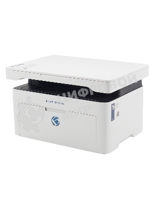 МФУ лазерное BULAT M1121nw, ((A4, лазерное МФУ, ч/б, печать/скан/копирование, 600dpi, 21ppm, 128Mb, процессор 1,2ГГц, сканирование 20 с/лист А4, копирование до 21 стр/мин, вх. лоток 150л, вых. лоток 100л, бумага 70-120г/м2, белый корпус, USB/LAN/WiFi, нагрузка рек. 5000 стр/мес (макс. 21000 стр/мес),старт картридж 1000 стр)