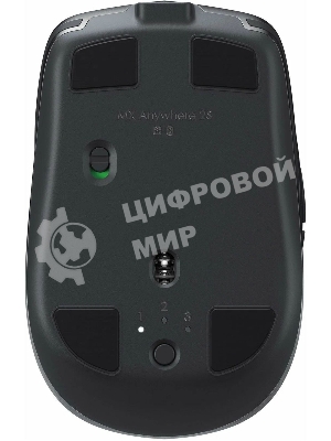 Мышь беспроводная Logitech MX Anywhere 2S графитовый, 4000 dpi, радиоканал, Bluetooth, USB, кнопки - 7
