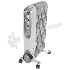 Масляный радиатор Ресанта ОМПТ- 9Н 67/3/4 2,0кВт, 450 140 650, 9 секций, 9,7 кг