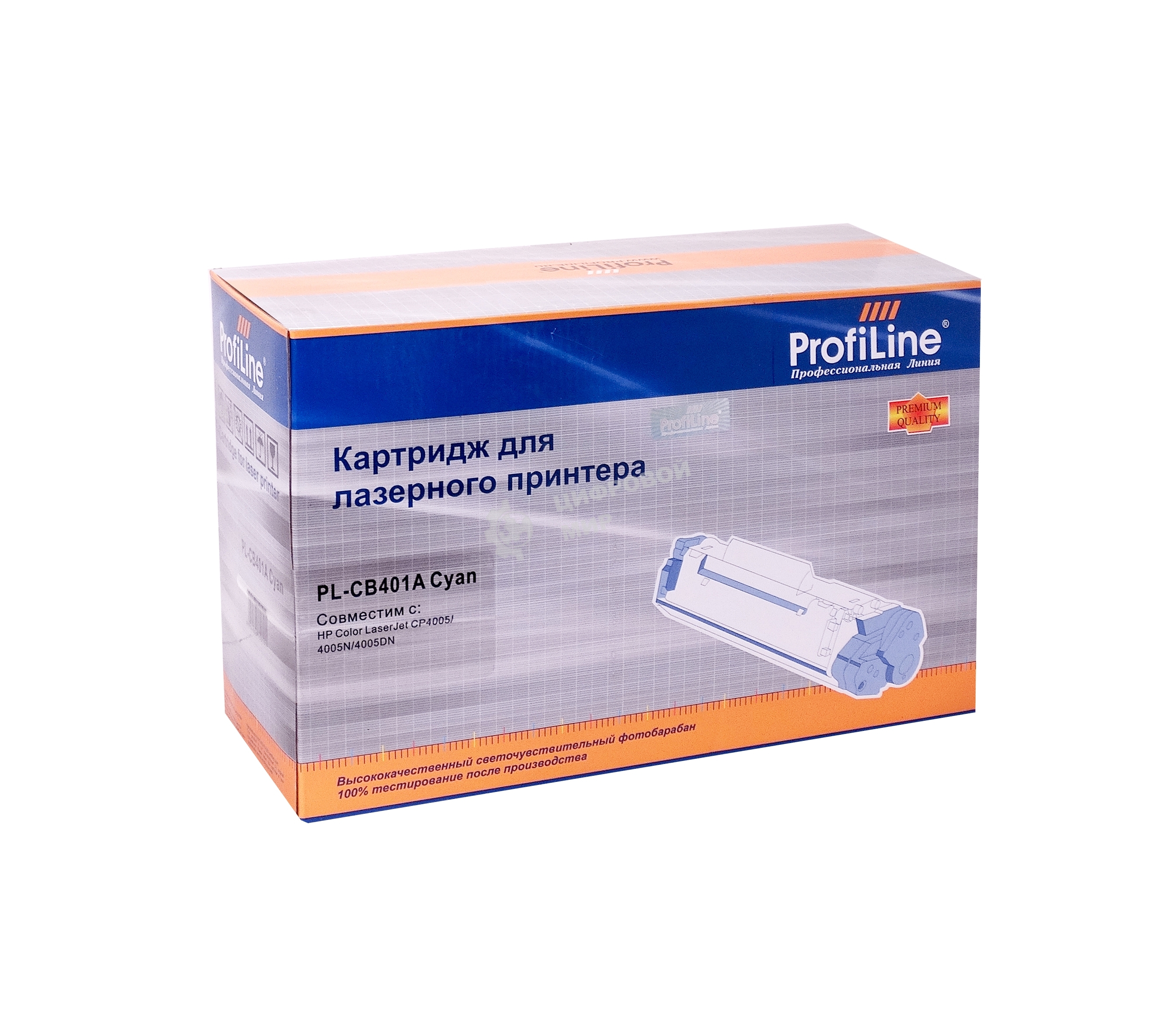 Картридж лазерный ProfiLine PL-CB401A для принтеров HP CLJ CP4005/CP4005DN/CP4005N Голубой 7500 копий