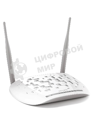 Сетевое оборудование TP-Link SOHO TD-W8961N(RU) 300 Мбит/с, 2T2R, ADSL2/ADSL+, Annex A, 4 порта 100 Мбит/с