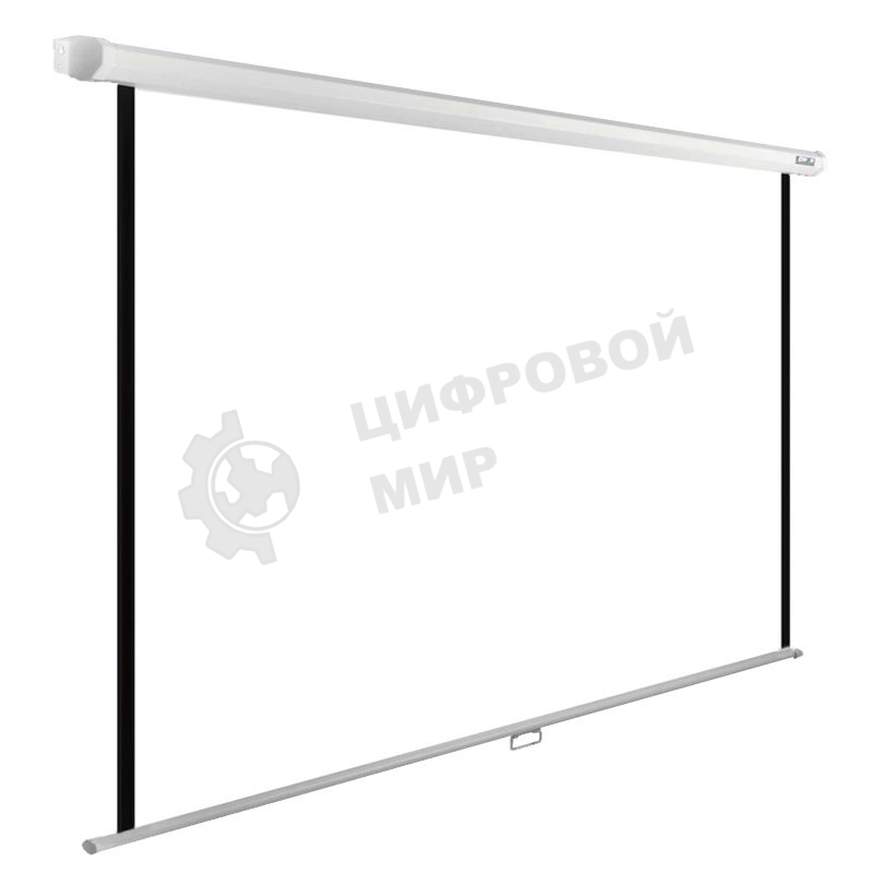 Экран Cactus 240x240 см WallExpert CS-PSWE-240x240-WT 1:1 настенно-потолочный рулонный
