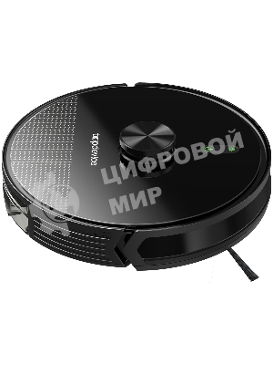 Робот-пылесос TopDevice TDSRC003_BK черный, 40 Вт, 2600 мА·ч Li-Ion, уборка влажная/сухая, пылесборник контейнер 0.4 л