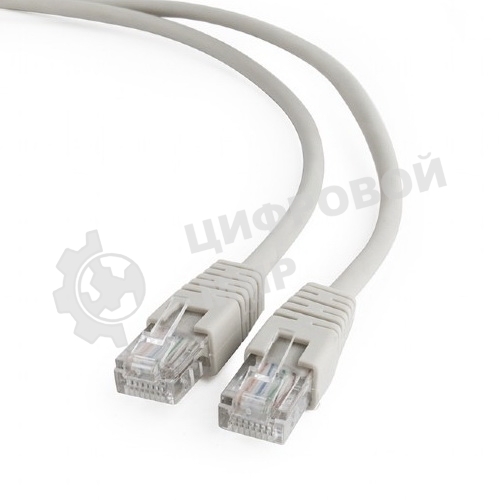 Патч-корд FTP Cablexpert cat.6, 15м, литой, многожильный, серый