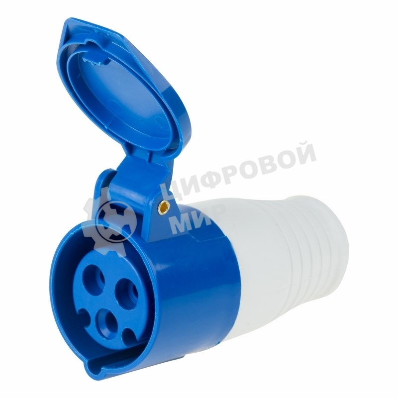 Розетка Rexant 213 переносная 2Р+РЕ 16А 220В IP44