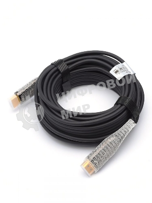 Кабель HDMI 20 м (HIGH speed, Metal gold, Optical) 8K VER 2.1 Кабель HDMI 20 м (HIGH speed, Metal gold, Optical) 8K VER 2.1