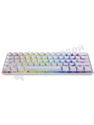 Клавиатура Razer Huntsman Mini проводная, USB, белый