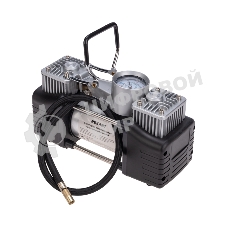 Компрессор поршневой автомобильный Rexant усиленный двухпоршневой (60л/мин, 10 АТМ)