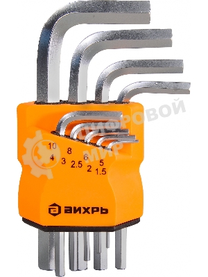 Набор ключей имбусовых HEX