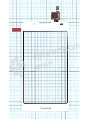 Сенсорное стекло (тачскрин) для LG Optimus L7 II P710, белое