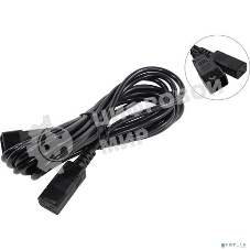 Кабель питания (UPS) ExeGate Power EC20-5P (С19->С20) VDE-250V-3*1.5-СU, 16А, черный, 5м