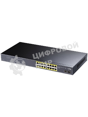 Коммутатор Cudy GS1020PS2 (L2) 16x1 Гбит/с 2SFP 16PoE+ 200W неуправляемый
